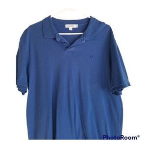 Calvin Klein 3 Button Polo Shirt Size Large